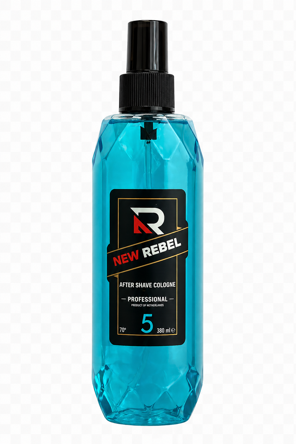 New Rebel Aftershave Cologne Blue No.5 – 70° (380 ml)
