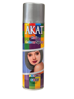 Akat Hair Colour Spray Meche Grey 180 ml