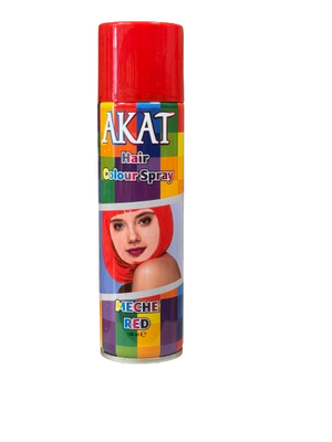 Akat Hair Colour Spray Meche Red 180 ml