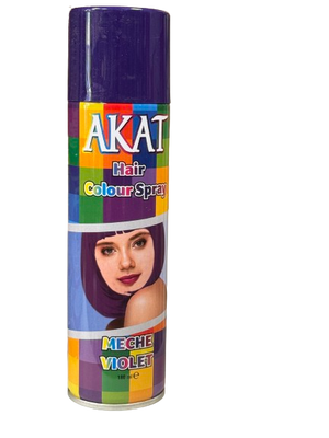 Akat Hair Colour Spray Meche Violet 180 ml