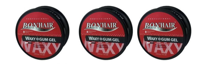 Bonhair Waxy Gum Gel 3 Stuks