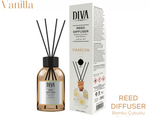 Diva Reed Diffuser Vanilla 100 ml - Hairwaxshop
