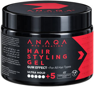 Anaqa Hair Styling Gel Gum Effect Ultra Hold Level 5 300 ml