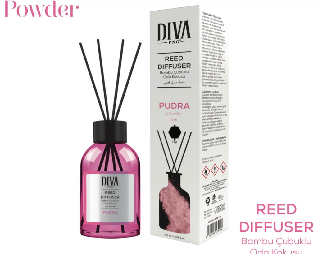 Diva Reed Diffuser Pudra 100 ml - Hairwaxshop
