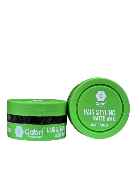 Gabri Natural Matte Finish Hair Wax Strong Hold 150ml