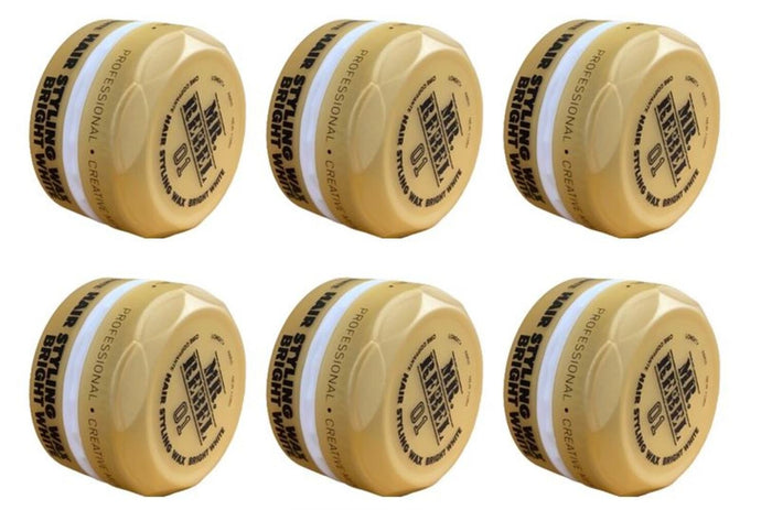 Mr Rebel 01 Hair Styling Wax Bright White 6 Stuks