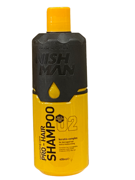 Nishman Pro-hair Shampoo Keratin Complex 400 ml