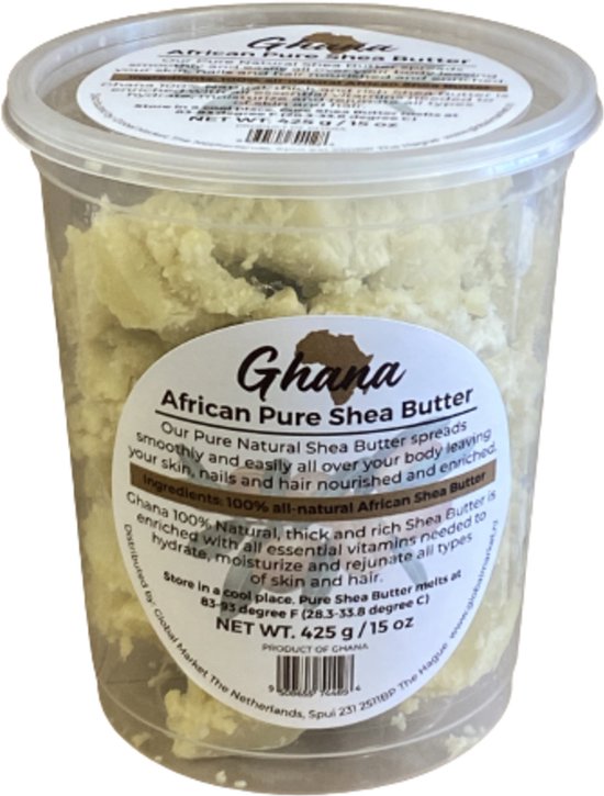 Ghana African Pure Shea Butter 425g