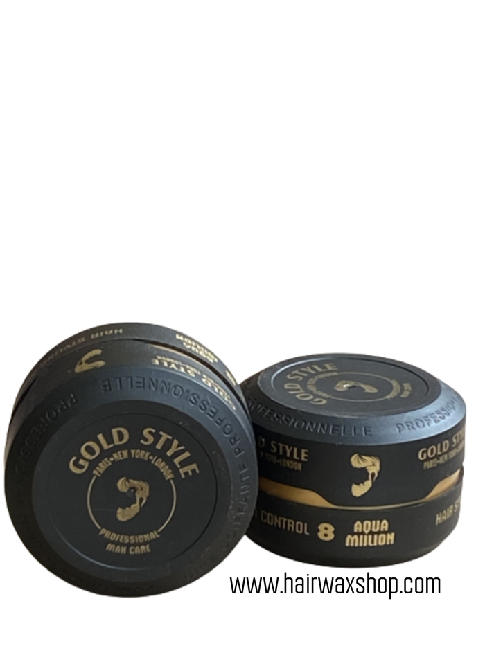 GOLD STYLE AQUA MILLION HAIR STYLING WAX 8 150 ML